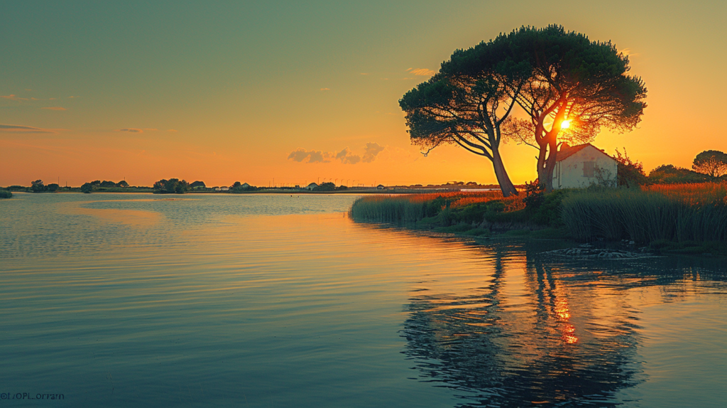 coucher de soleil dolus d'oleron