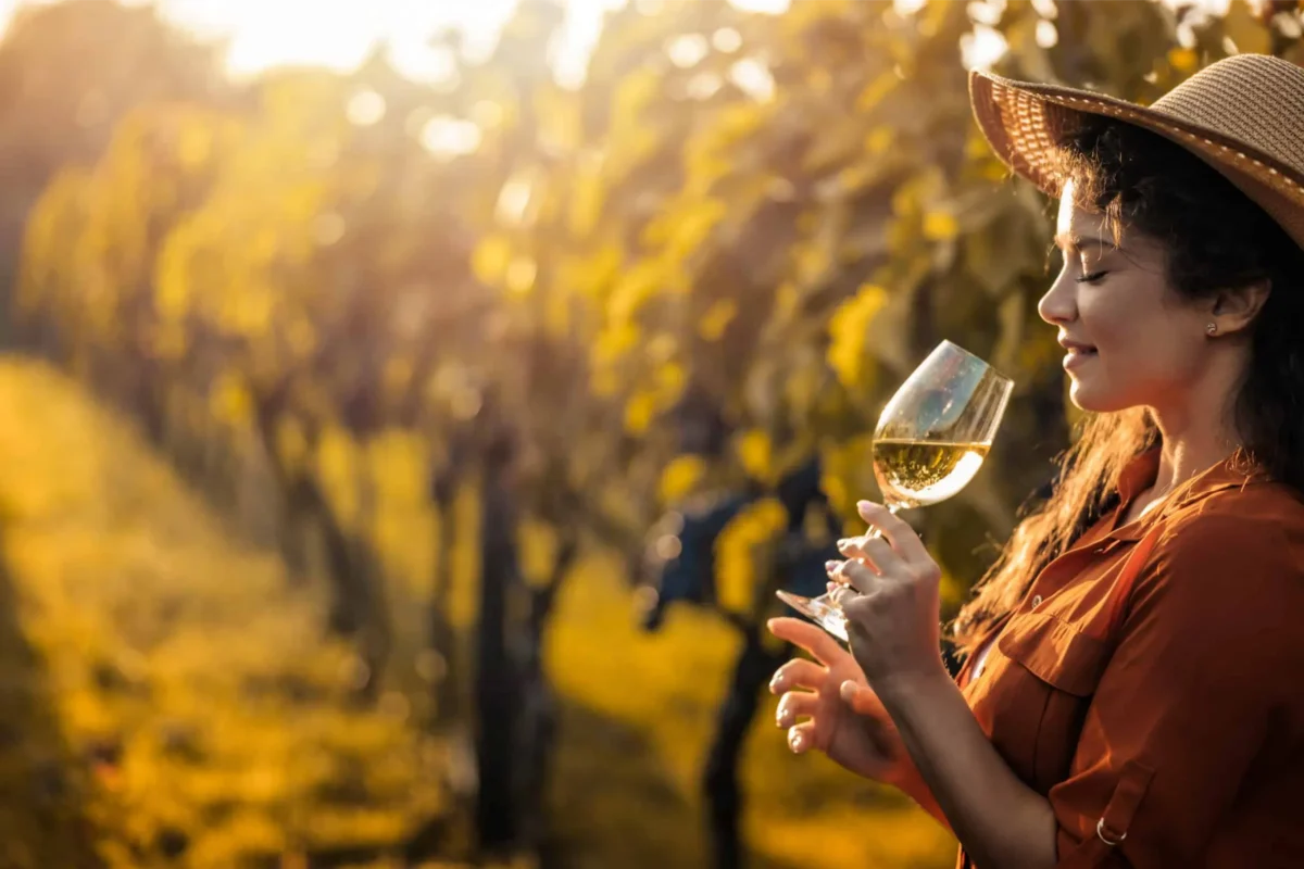 Déguster les vins locaux dans un domaine de la vallée du Rhône