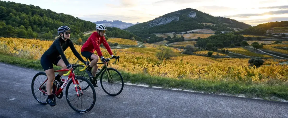Faire une balade à vélo autour des vignobles 1