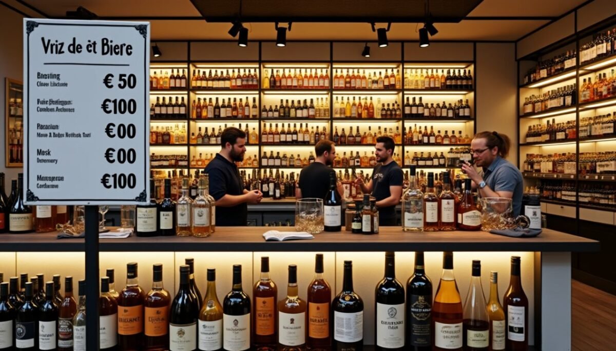Combien coûte une bouteille de whisky au Luxembourg